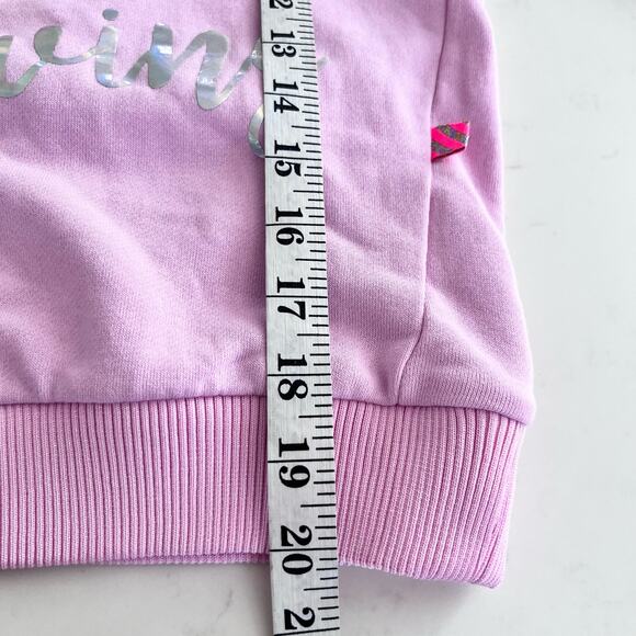BILLIEBLUSH Girls Pink Appliqué-Detail Hooded Dress size 4 - Picture 9 of 9